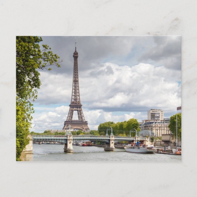 The Eiffel Tower in Fall | Paris, France Postcard (Front)