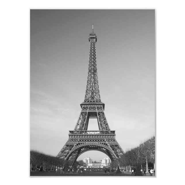 The Eiffel Tower in Paris France Print (Front)