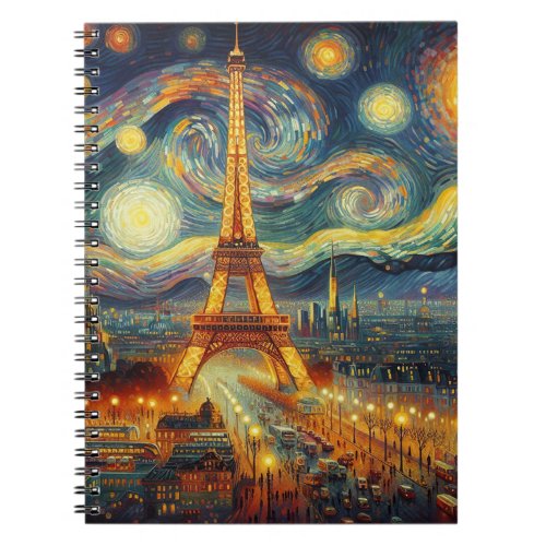 The Eiffel tower Notebook