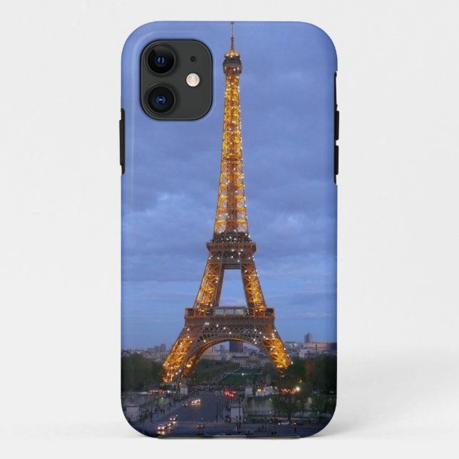 The Eiffel Tower Paris France Case-Mate iPhone Case (Back)