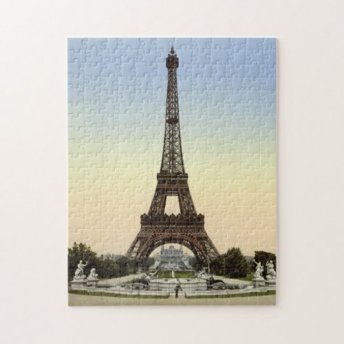 The Eiffel Tower Paris France Jigsaw Puzzle