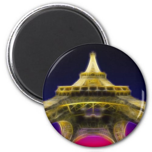 The Eiffel Tower Paris France Magnet