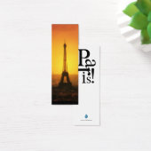 The Eiffel Tower Paris mini bookmark (Desk)