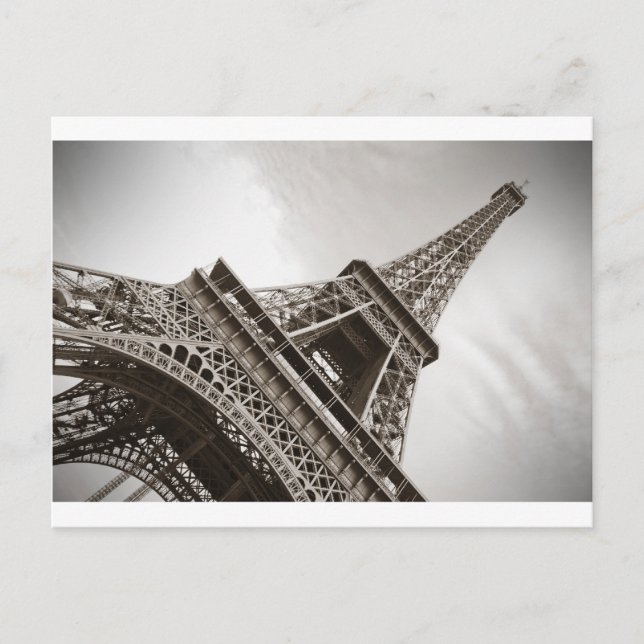 The Eiffel Tower, Paris Postcard (Front)