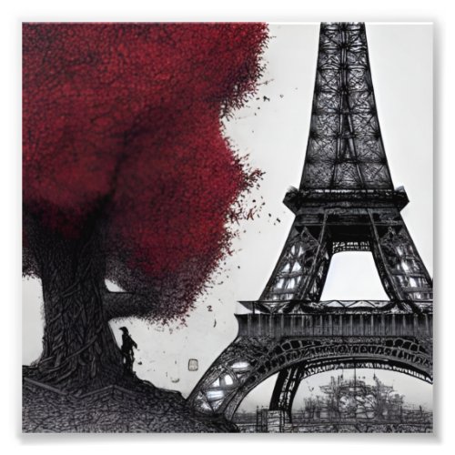 The Eiffel Tower Photo Print