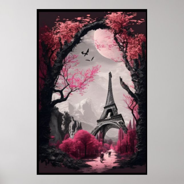 The Eiffel Tower  Poster (Front)