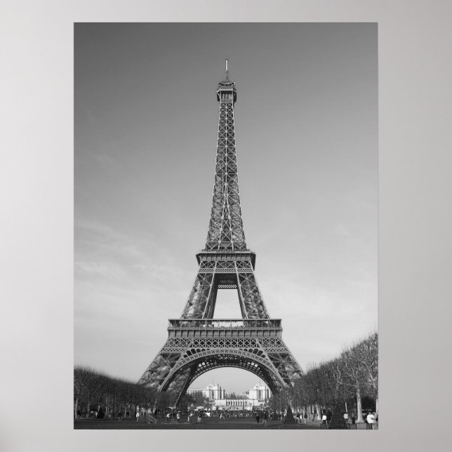 The Eiffel Tower Poster Print (Front)