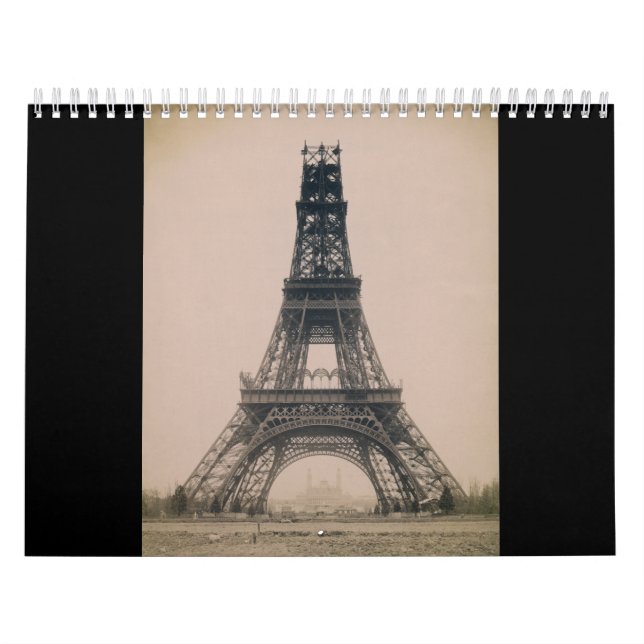 The Eiffel Tower: State of the Construction 1888 Calendar (Cover)