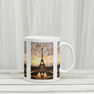 The Eiffel Tower! Two-Tone Coffee Mug