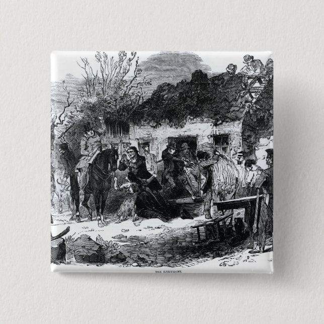 The Ejectment Pinback Button (Front)