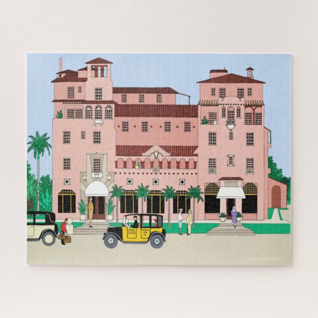 The El Vernona / John Ringling Hotel Jigsaw Puzzle (Horizontal)