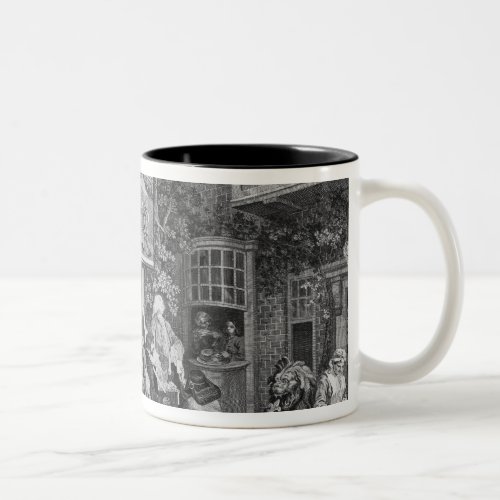 The Election II Canvassing for Votes Two_Tone Coffee Mug