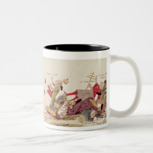 The Electrical Spark of Liberty' Two-Tone Coffee Mug