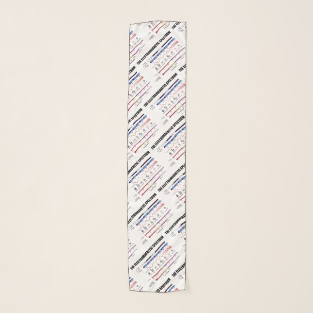 The Electromagnetic Spectrum Physics Wavelengths Scarf (Front)