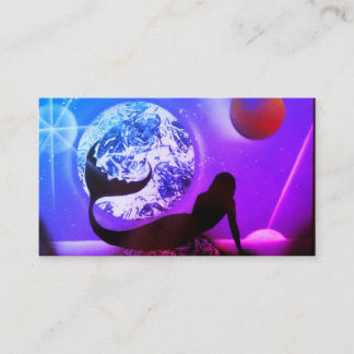 The Elegant Mermaid Queen Business Card