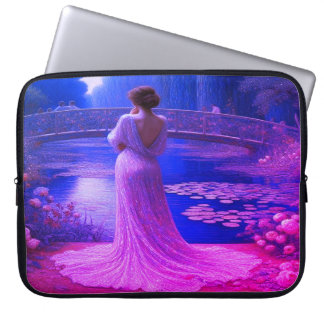 The Elegant Woman is Purple Reign Electronics Bag