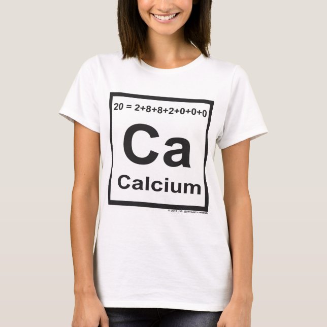 The Element Calcium T-Shirt (Front)