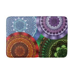 The Elements Mandalas Bath Mat