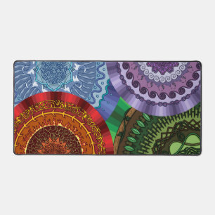 The Elements Mandalas Desk Mat