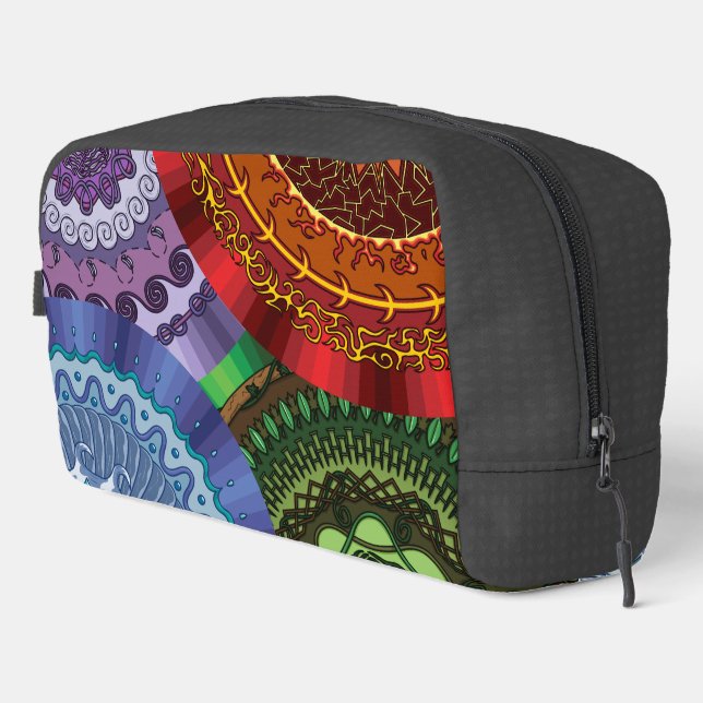 The Elements Mandalas Dopp Kit (Right Corner)