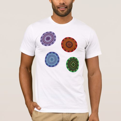 The Elements Mandalas Mens Light Shirt