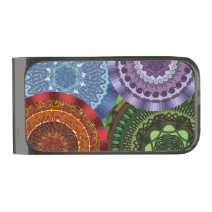 The Elements Mandalas Money Clip