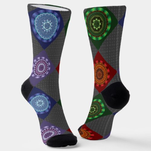 The Elements Mandalas Socks