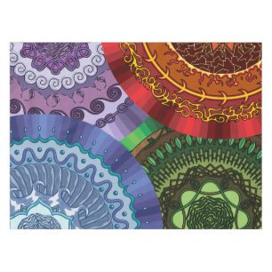 The Elements Mandalas Tablecloth