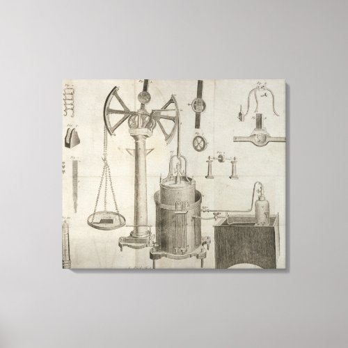 The Elements of Chemistry Canvas Print