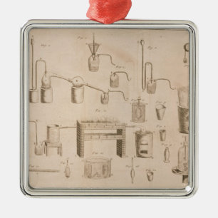 The Elements of Chemistry' Metal Ornament