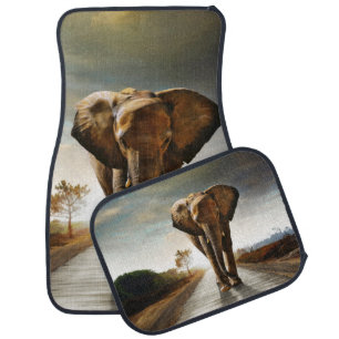 The Elephant Car Floor Mat