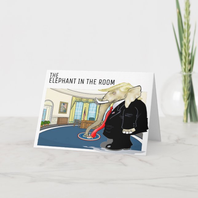 The Elephant in the room Card (Front)