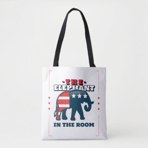 The Elephant in the Room  Tote Bag