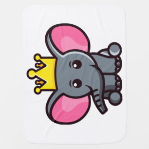 The elephant king baby blanket