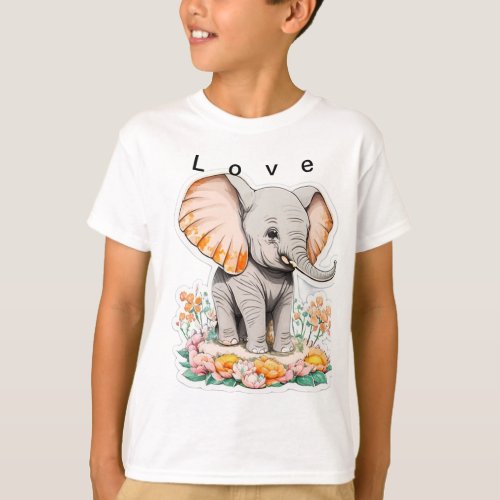 The elephant logo  T_Shirt