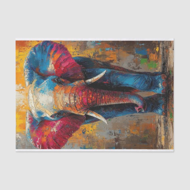 The Elephant Lyfe8 Tissue Paper (Front)