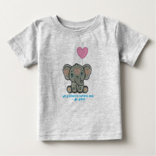 The Elephant Prince- Baby T-Shirt