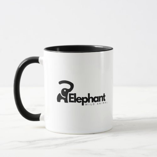 The Elephant Wild Animal Mug