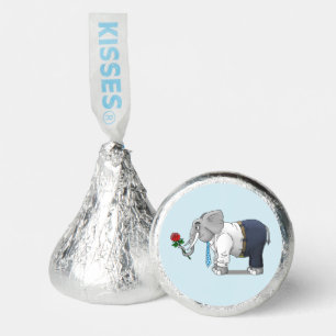 The Elephants Happy Valentines Day Hershey®'s Kisses®