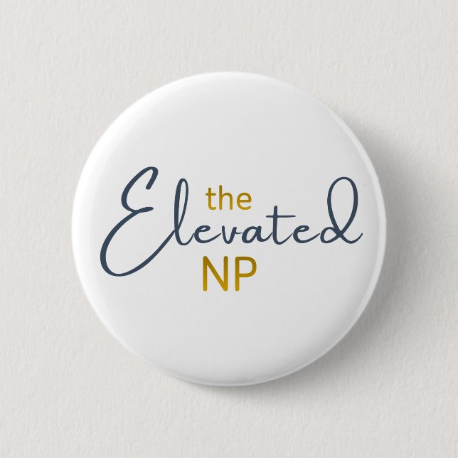 The Elevated NP Logo Button (Front)