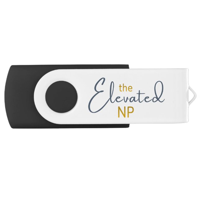 The Elevated NP Logo Flash Drive (Front)