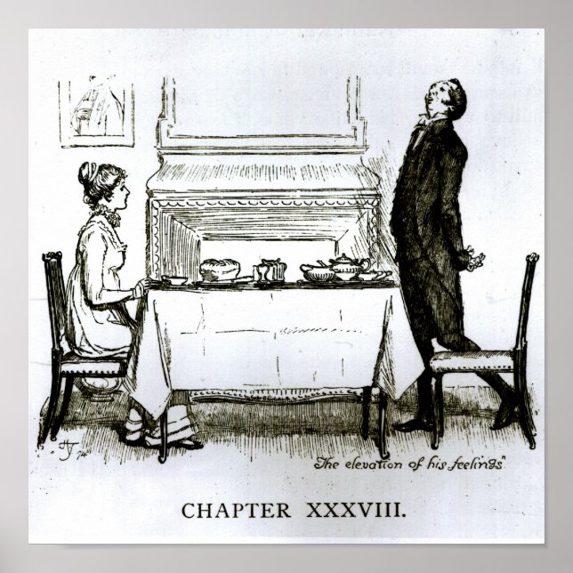 The Elevation of His Feelings' Poster (Front)