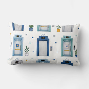 The Elevator Collection - Boy Edition 9 Lifts  Lumbar Pillow