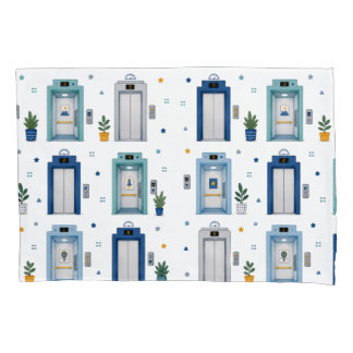 The Elevator Collection - Boy Edition 9 Lifts Pillow Case