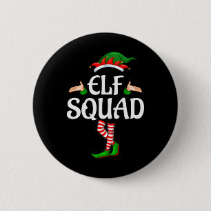 The Elf Squad Family Matching Group Christmas 1  Button