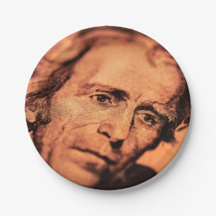 The Elusive President Jackson Paper Plates