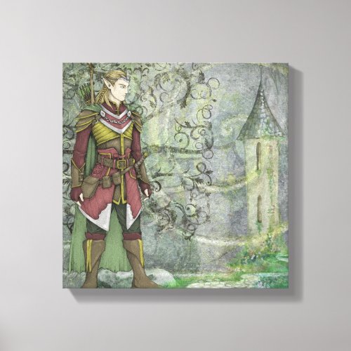 The Elven Wanderer Returns Canvas Print