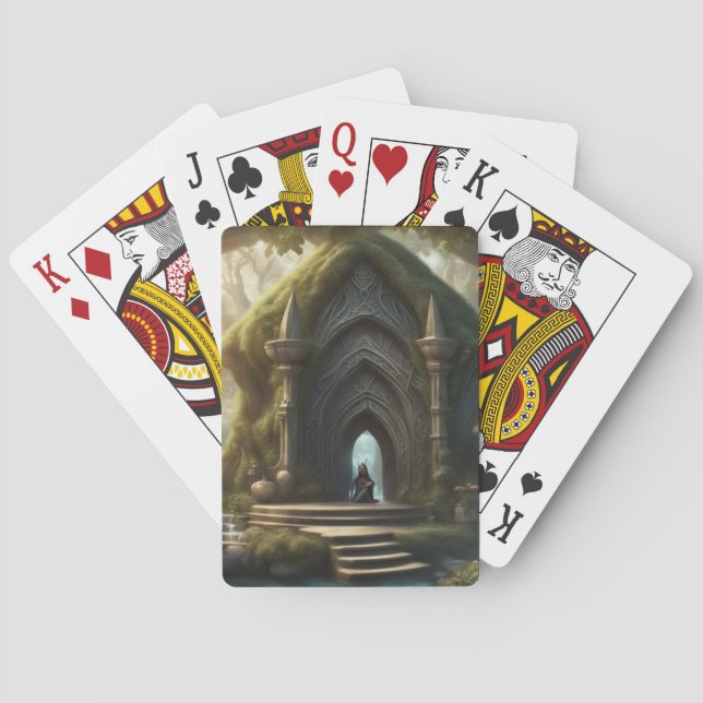 The Elven World Poker Cards (Back)