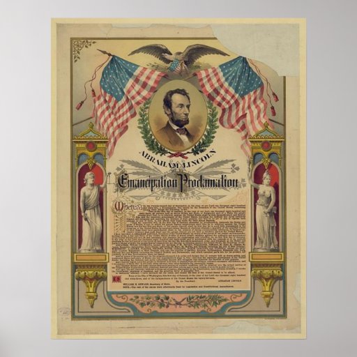 The Emancipation Proclamation Document Print | Zazzle