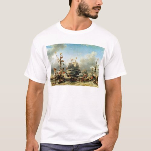 The Embarkation of Ruyter and William de Witt T_Shirt